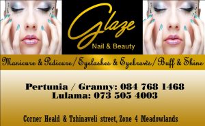 glaze bus card